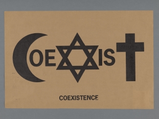 Piotr Młodożeniec (ur. 1956)  Coexist, Coexistence, 2001  Museum on the Seam, Jerozolima