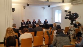 Debata o misji mediów publicznych, Centrum Prasowe Foksal, 7 marca 2018 r. (Fot. Instytut Staszica)