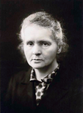 Maria Skłodowska-Curie Fot. Wikipedia