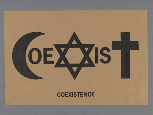 Piotr Młodożeniec (ur. 1956)  Coexist, Coexistence, 2001  Museum on the Seam, Jerozolima